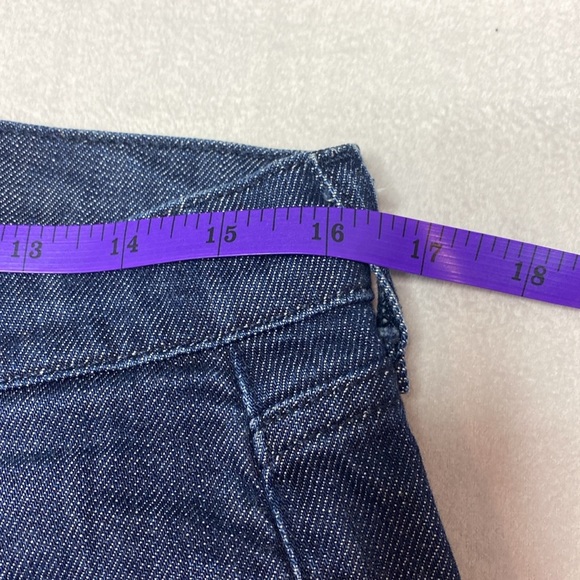 7 for all mankind dark wash dojo blue jeans size 30 - Picture 4 of 13